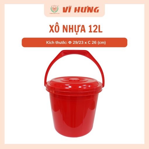 Xô nhựa 12l