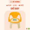 Ghế Tựa Nhựa Trẻ Em Ghế Baby (SH) 3305