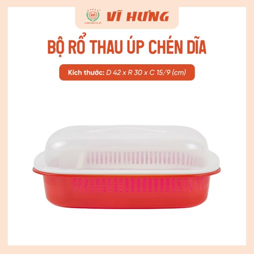 BỘ RỔ THAU CHỮ NHẬT - Hình ảnh 10