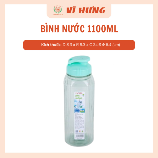 BÌNH VUÔNG 1100ML  - Hình ảnh 4