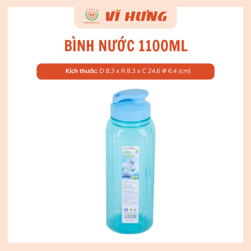 BÌNH VUÔNG 1100ML  - Hình ảnh 5