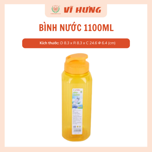 BÌNH VUÔNG 1100ML  - Hình ảnh 6