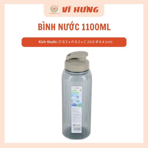 BÌNH VUÔNG 1100ML  - Hình ảnh 7