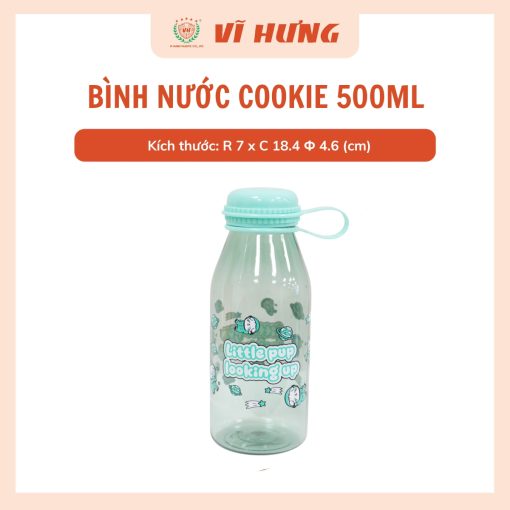 BÌNH NƯỚC COOKIE 500ML  - Hình ảnh 5