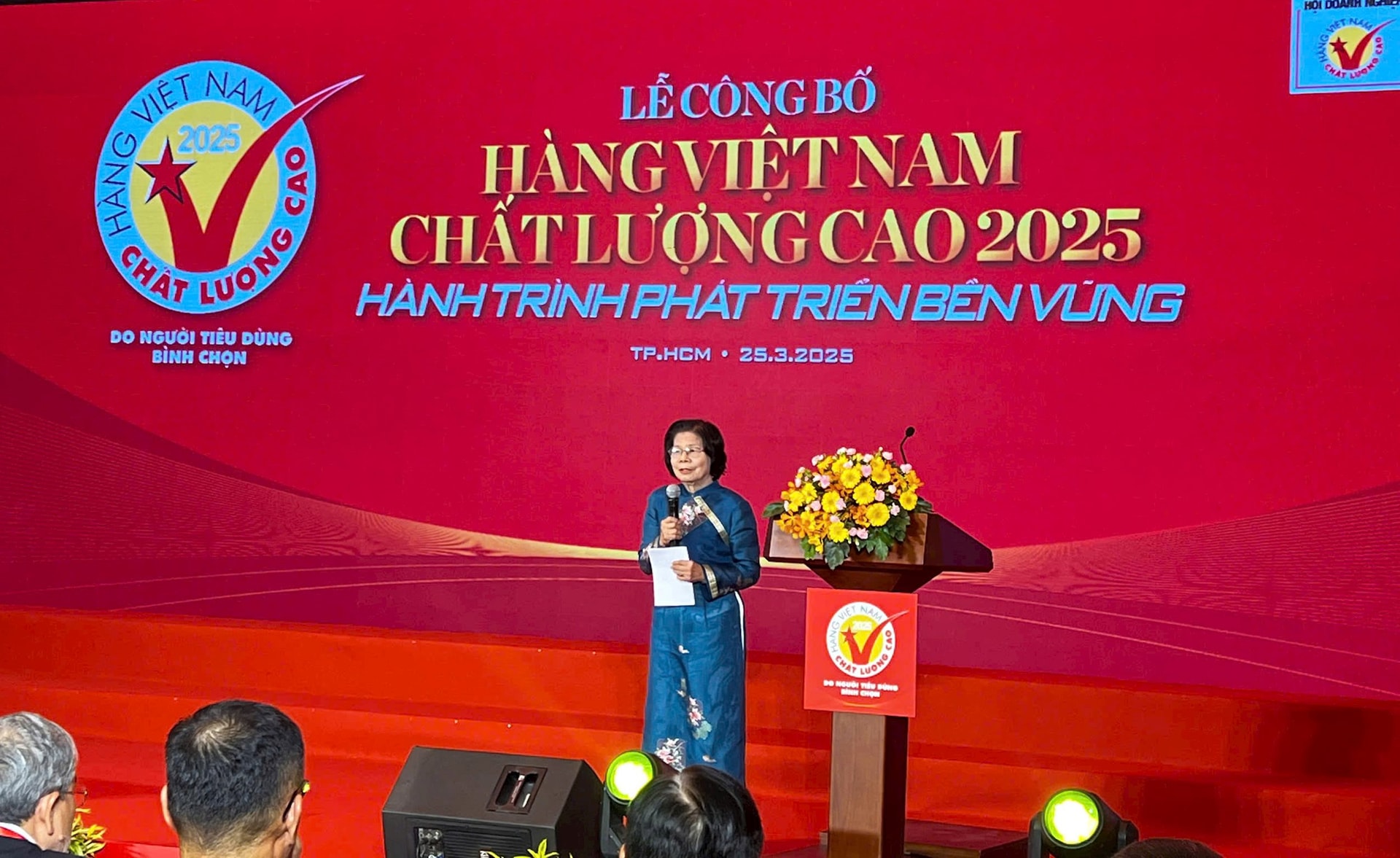 Hàng Việt Nam chất lượng cao năm 2025