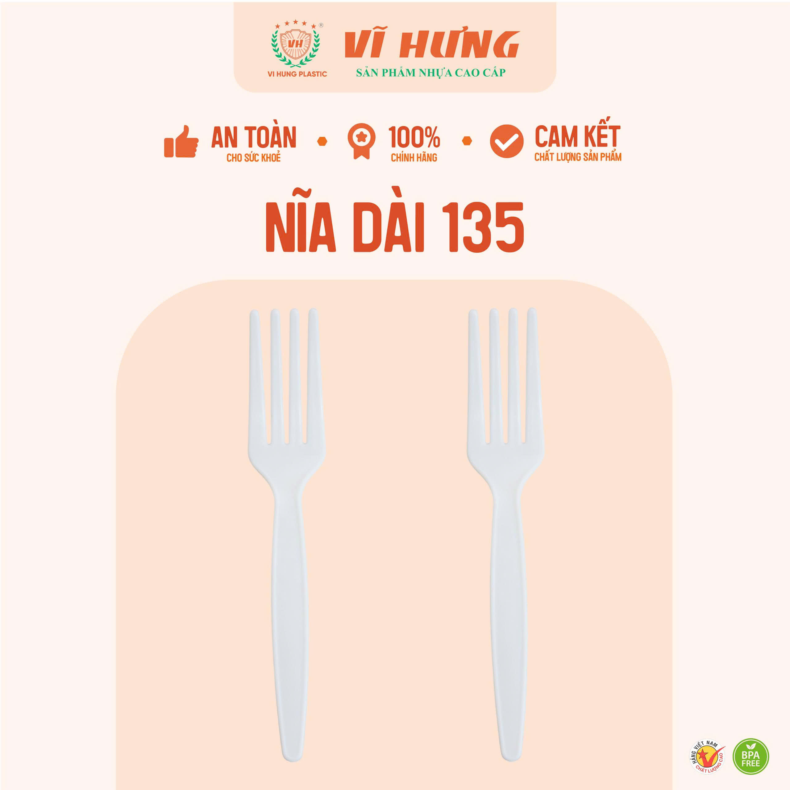 Nĩa nhựa 1