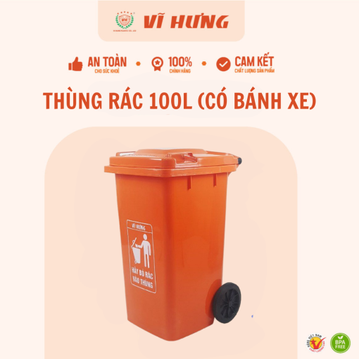 thùng rác 100l 2
