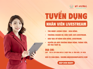 tuyển dụng nhân viên livestream