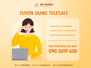 Tuyển dụng Telesale