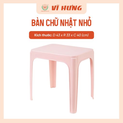 BÀN CHỮ NHẬT NHỎ - Hình ảnh 3