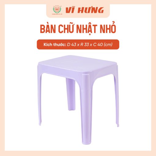 BÀN CHỮ NHẬT NHỎ - Hình ảnh 7