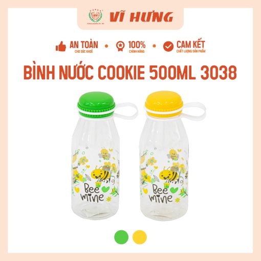Bình nước Cookie 500ml