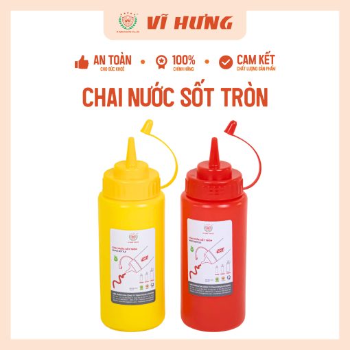 CHAI NƯỚC SỐT TRÒN - Hình ảnh 5