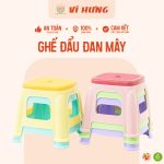 Ghế đẩu đan mây - 6064
