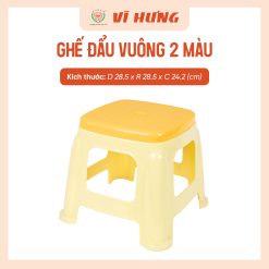 Ghế đậu nhựa màu pastel
