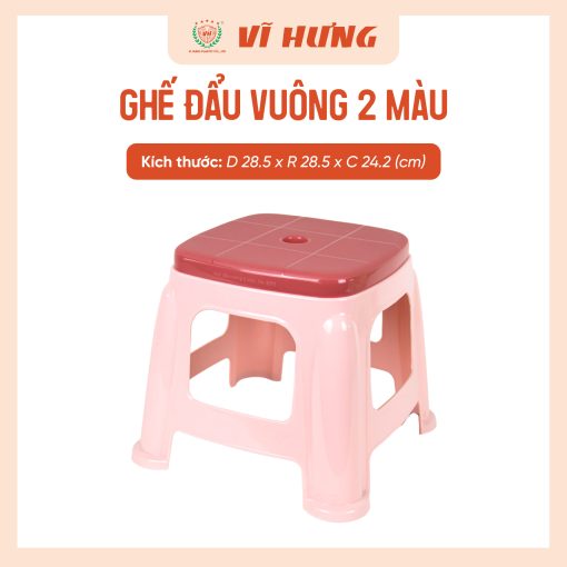GHẾ ĐẨU VUÔNG 2 MÀU  - Hình ảnh 3