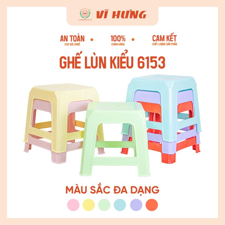 Ghế lùn kiểu 6153