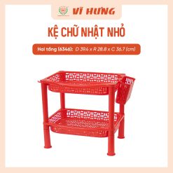 Kệ chữ nhật nhỏ 2 tầng (1)
