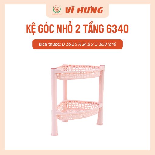KỆ GÓC NHỎ 2 TẦNG - Hình ảnh 4