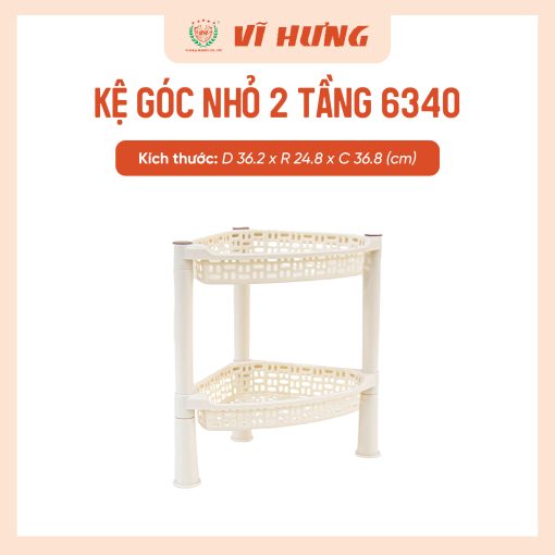 KỆ GÓC NHỎ 2 TẦNG - Hình ảnh 8