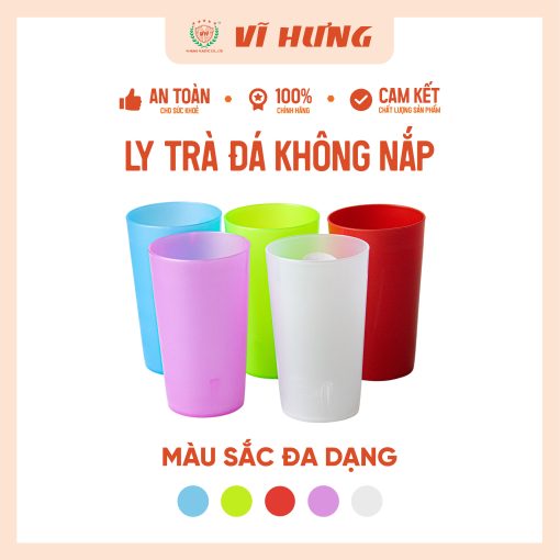 LY TRÀ ĐÁ KHÔNG NẮP 400ML  - Hình ảnh 2