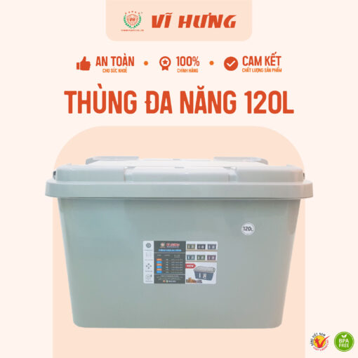 thùng đa năng 120l