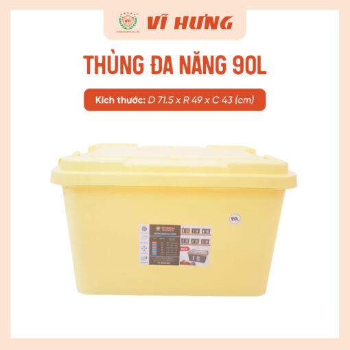 thùng đa năng 90l