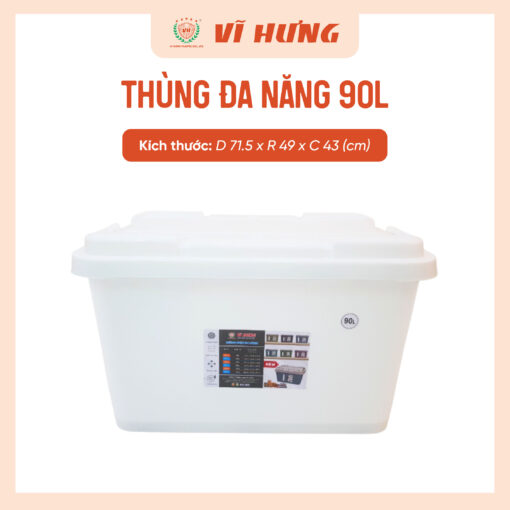 thùng đa năng 90l