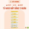 Tủ MIGO nắp bằng 5 ngăn – 9163