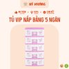 Tủ VIP nắp bằng 5 ngăn