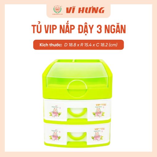 Tủ vip nắp đậy 3 ngăn (5)