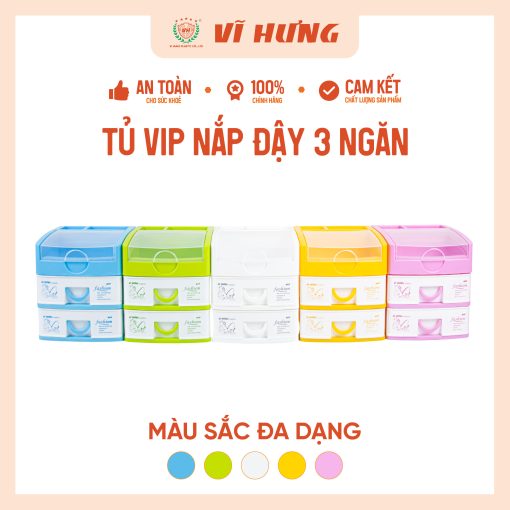 Tủ vip nắp đậy 3 ngăn (7)