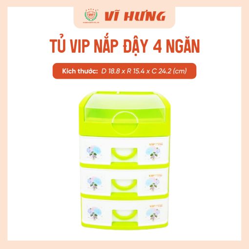 Tủ vip nắp đậy 4 ngăn (2)
