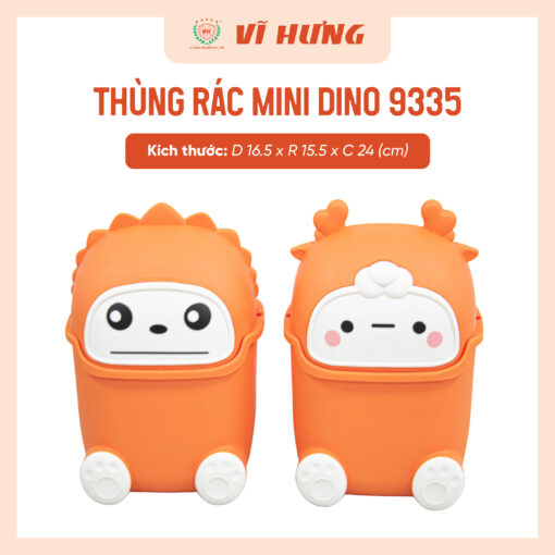 Thùng rác mini Dino 2