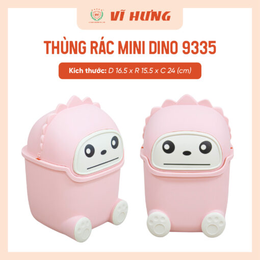 Thùng rác mini Dino 14