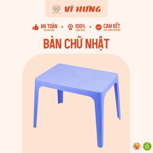 bàn nhựa chữ nhật (2)
