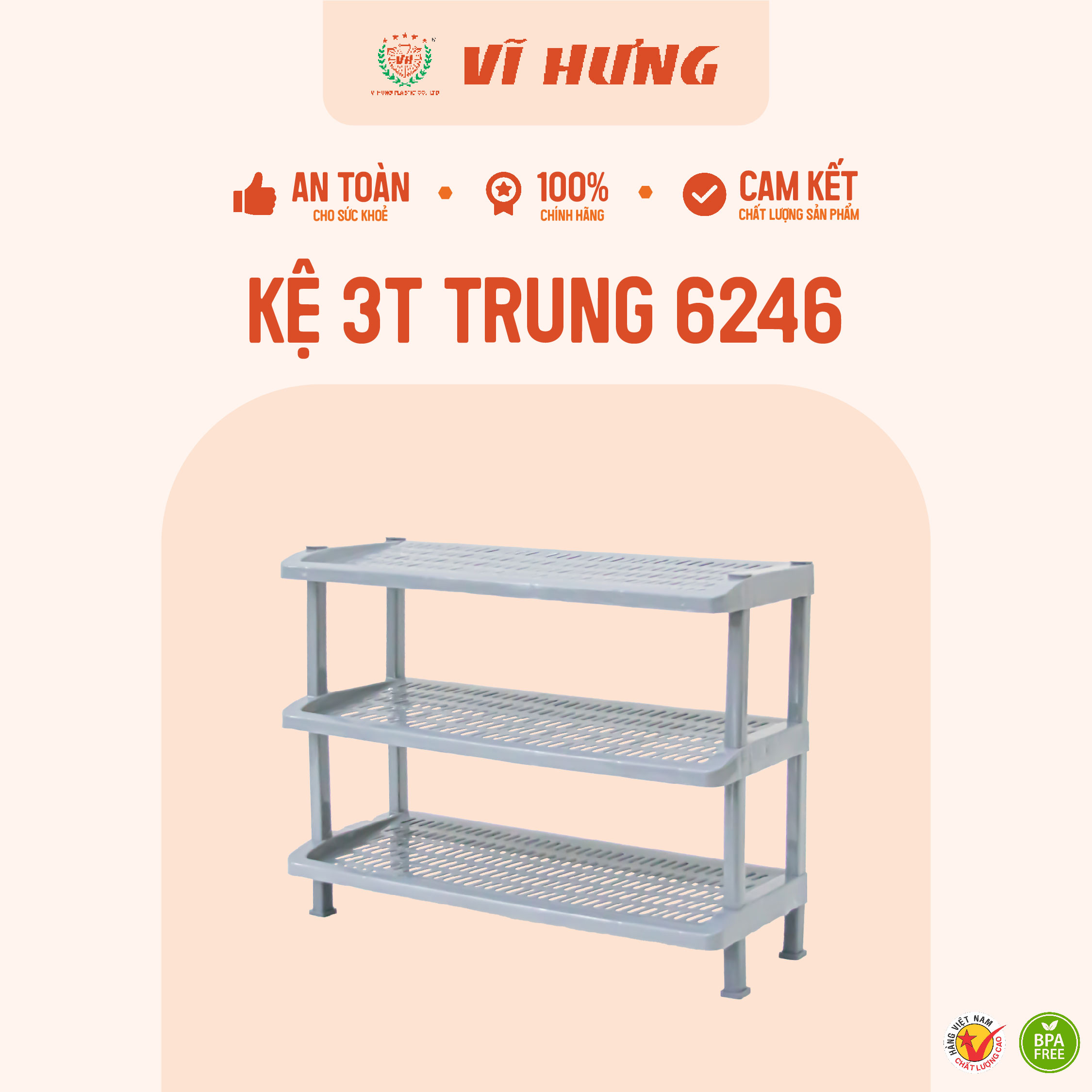 kệ nhựa Vĩ Hưng (8)