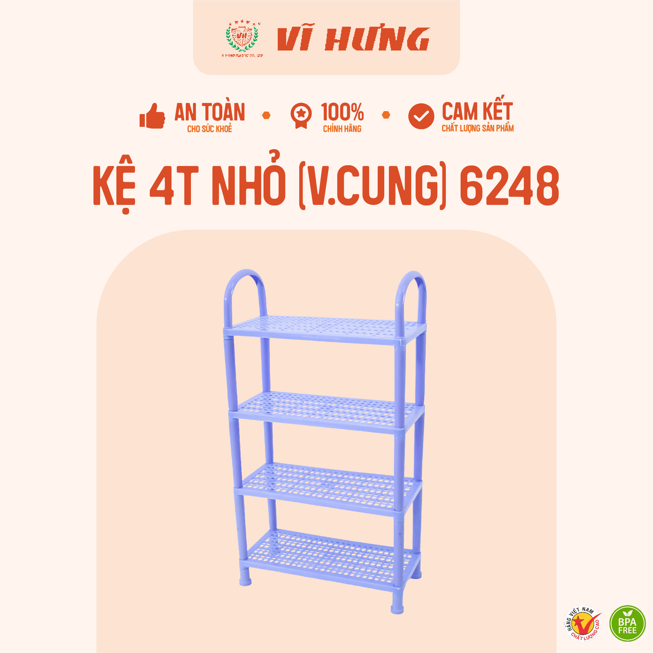 kệ nhựa Vĩ Hưng (6)