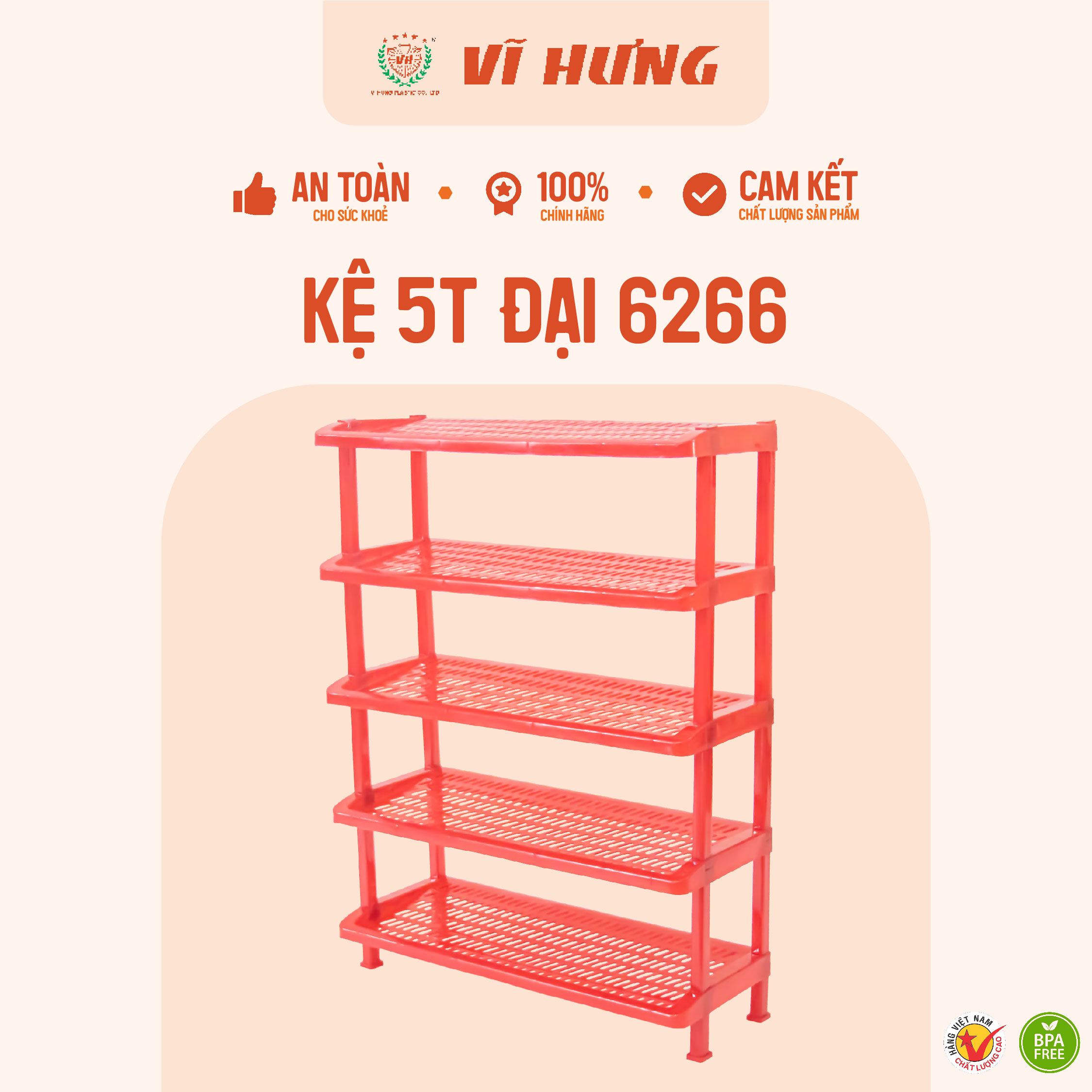 Kệ nhựa Vĩ Hưng (11)