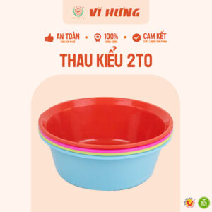 Thau nhựa nhỏ Vĩ Hưng (1)