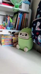 hình ảnh về thùng rác nhựa mini dino