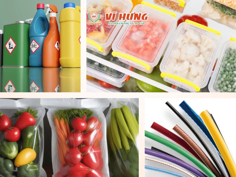 Các sản phẩm từ nhựa LDPE mang các đặc điểm hữu ích từ LDPE: Siêu Nhẹ & Dẻo Dai, Chống Ẩm