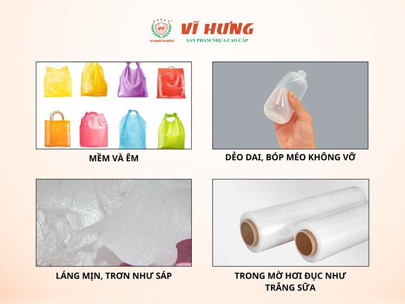 Các đặc điểm của dòng nhựa LDPE