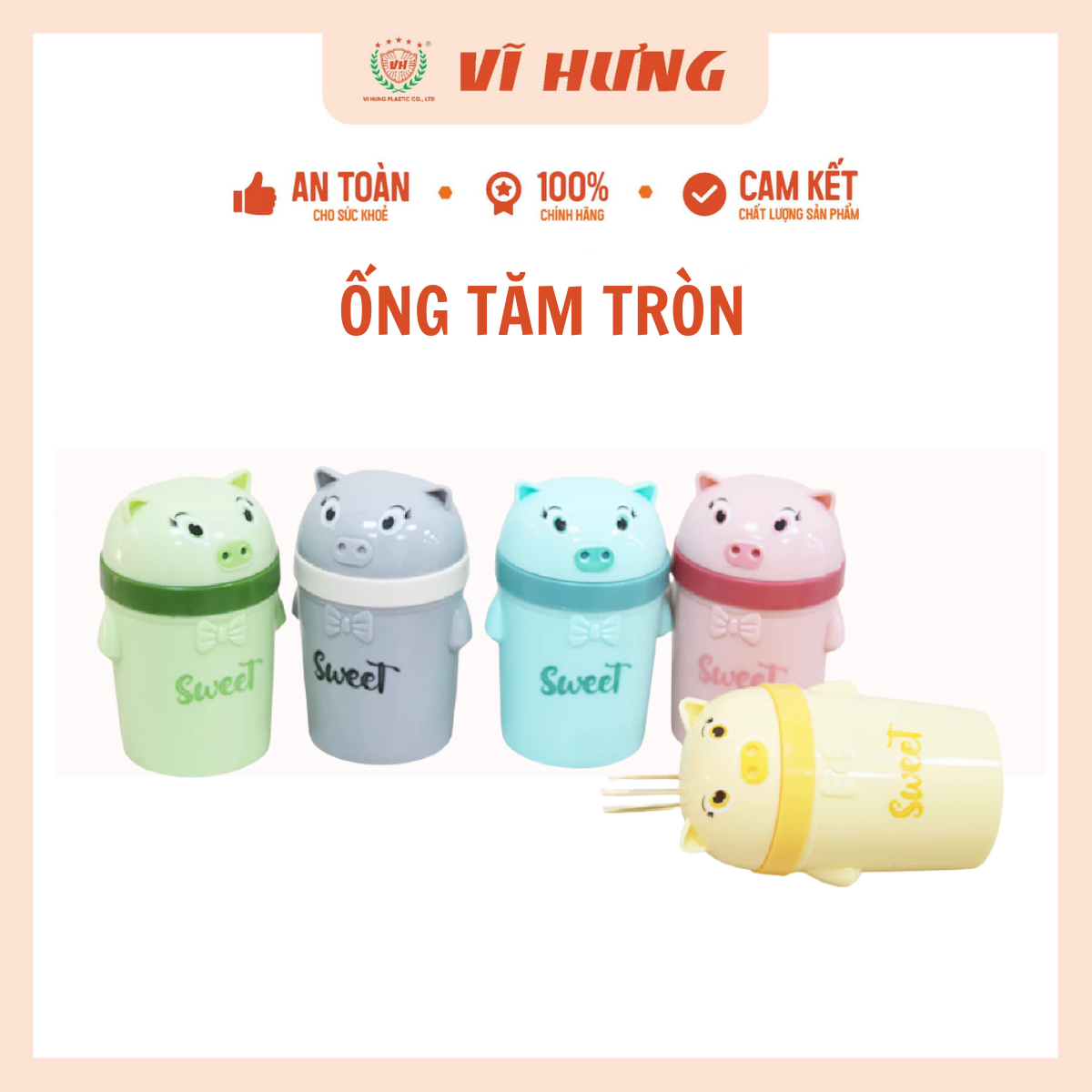 Ống tăm tròn 