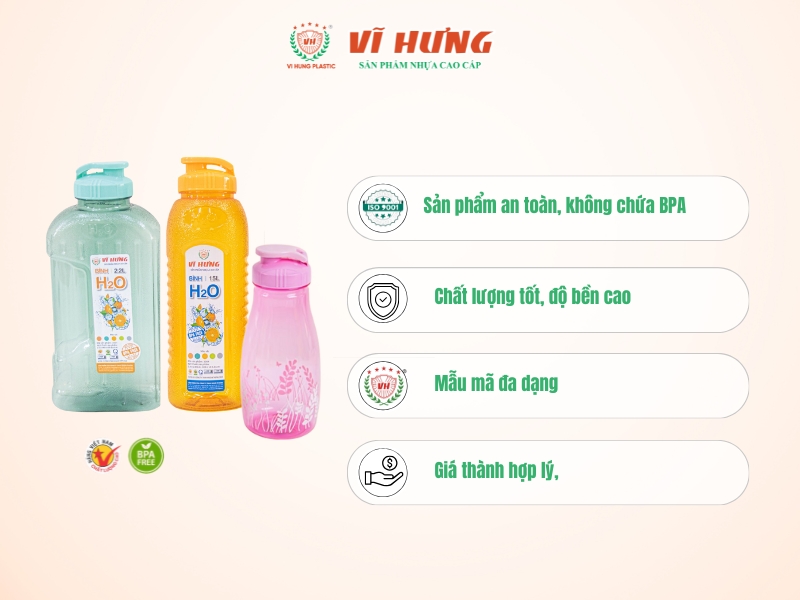 Mua sỉ bình nước nhựa 4
