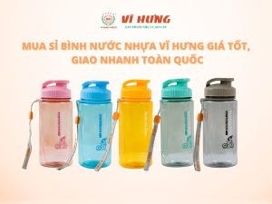 Mua sỉ bình nước nhựa