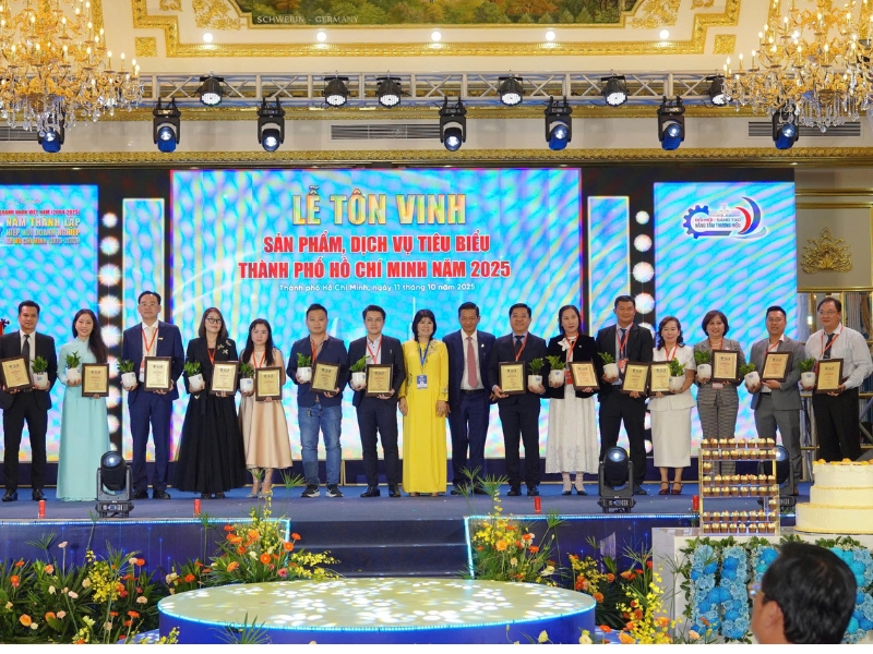 Sản phẩm, dịch vụ tiêu biểu Tp.HCM năm 2025 