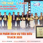 Sản phẩm, dịch vụ tiêu biểu Tp. HCM năm 2025