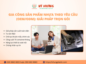 Gia công sản phẩm nhựa theo yêu cầu