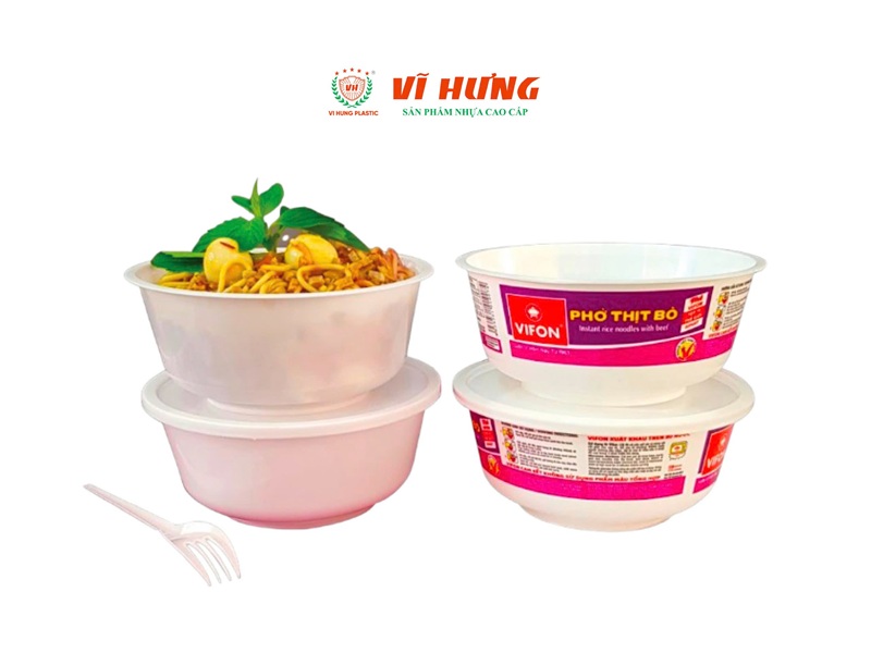 Tô mì nhựa gia công tại Nhựa Vĩ Hưng